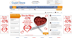 Desktop Screenshot of cuisinstore.com
